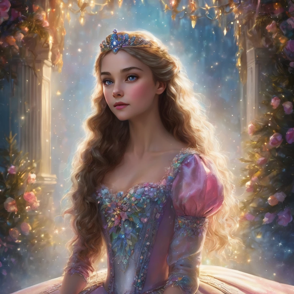 In a distant kingdom, where flowers always bloom and the stars sparkle brighter than anywhere else, there lived a princess from the fairy tale "The Nutcracker". Her beauty and grace were flawless, as if created by wizards themselves. But behind all her delicate appearance, there was incredible strength and wisdom that could defeat any enemy. Her heart was as pure as a ray of sunshine, and the kindness of her soul could heal any pain.
The princess from the fairy tale "The Nutcracker" was not only the owner of incomparable beauty, but also the defender of her people, ready to defend it until her last breath. Her wisdom and strength inspired everyone around her, and her beauty enveloped her like a warm blanket.
The legends of the beautiful princess from the fairy tale "The Nutcracker" spread throughout the kingdom, filling people's hearts with joy and hope. And no one could remain indifferent in front of her greatness and generosity.
And if ever again a hero is needed in the magical kingdom, forever imprinted in the hearts of all its inhabitants, then the beautiful princess from the fairy tale "The Nutcracker" will stand up for her people and walk through fire and water to save them from any danger.