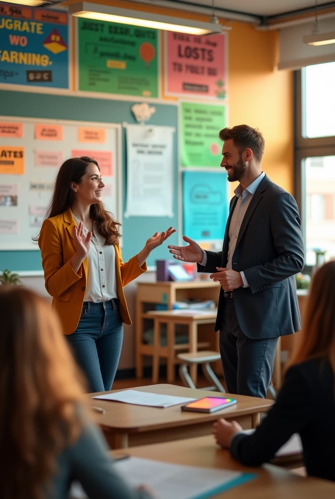 Girl teacher vs businessman