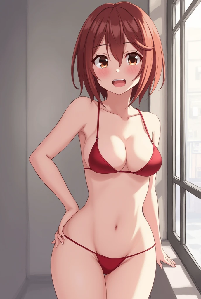 Anime girl naked