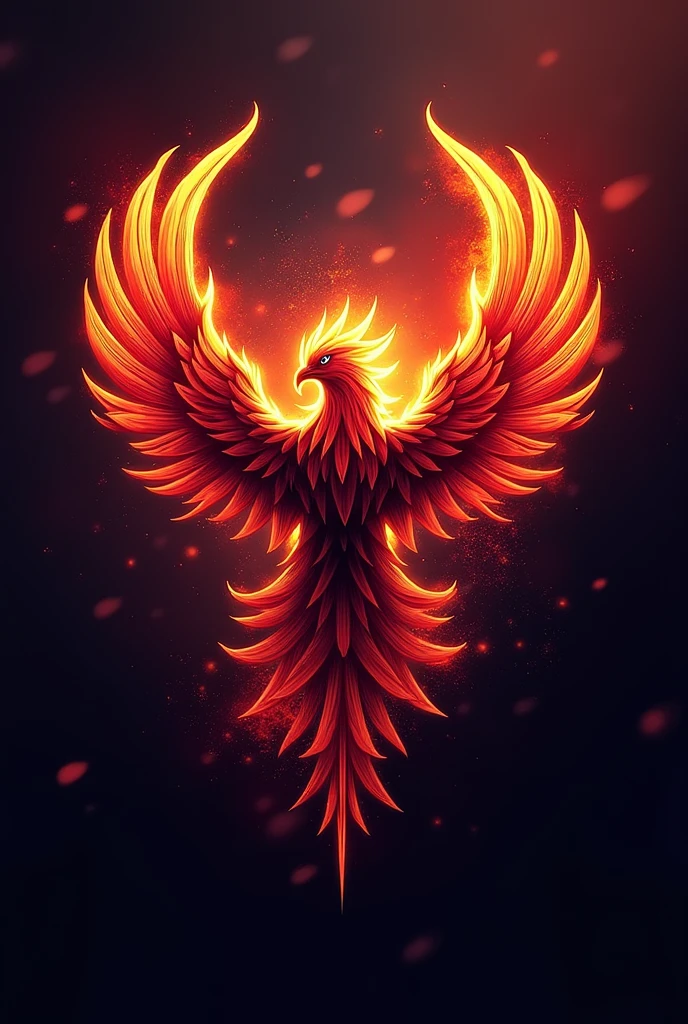 Team logo、Title is ESPOIR、Font is cool、Subtitle is Dead by Daylight mobile、Character is a phoenix
