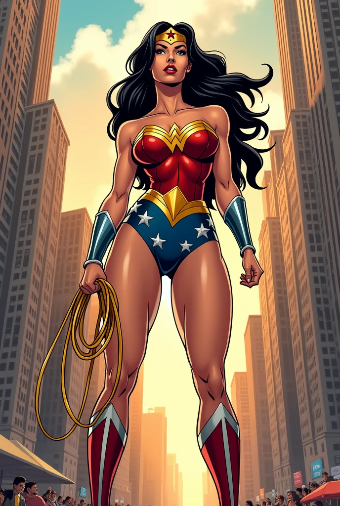 Wonder woman cartoon