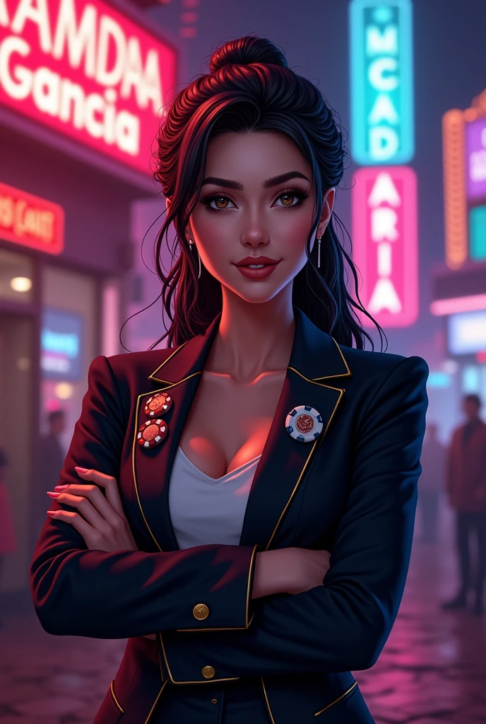 Amanda Garcia Gambling Promoter Business Logo