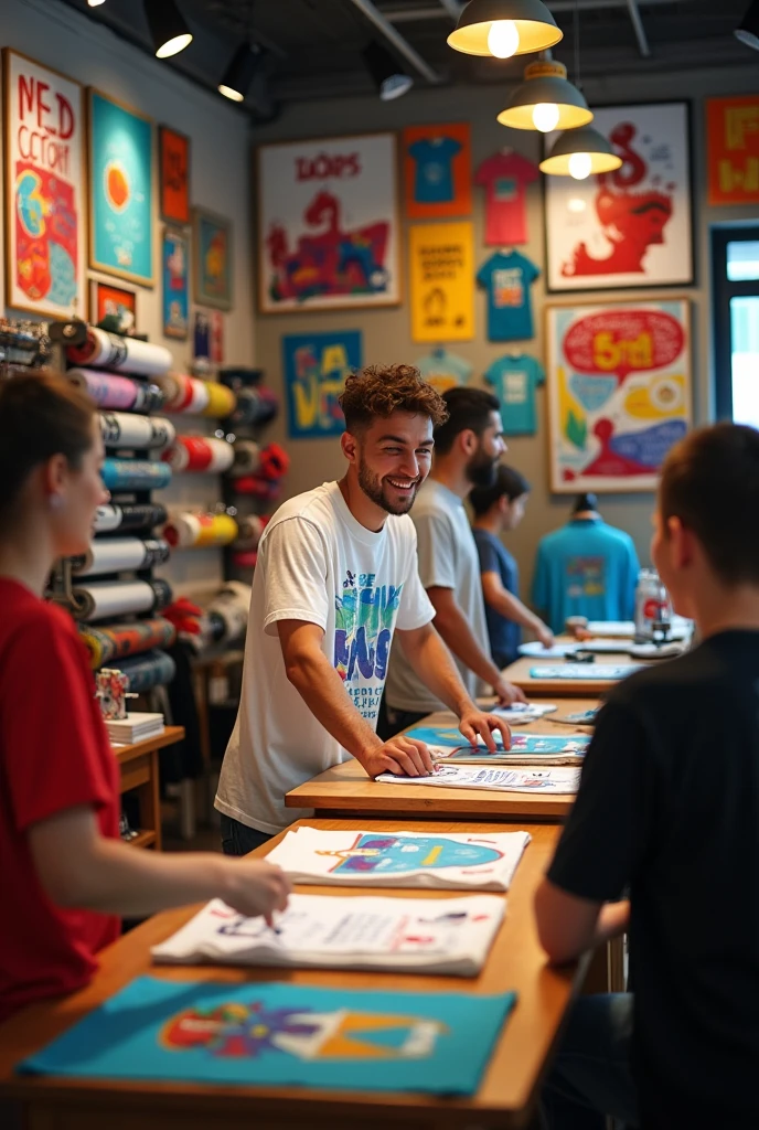 a T shirt shop they’re made customers T-shirt
Shop name solex
The owner is a 23 years boy