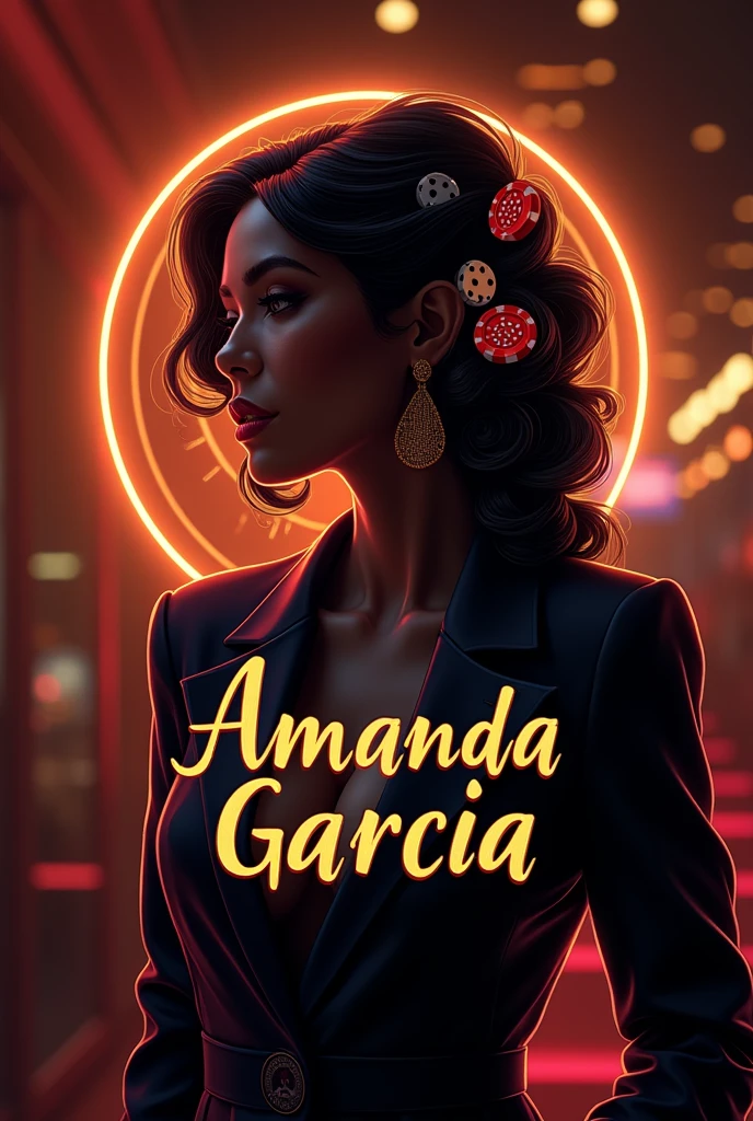 Amanda Garcia Gambling Promoter Business Logo