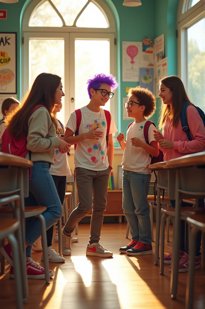 Middle school students