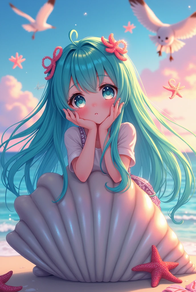 Shell anime girl