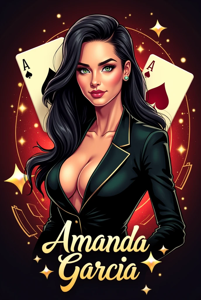 Amanda Garcia Gambling Promoter Business Logo