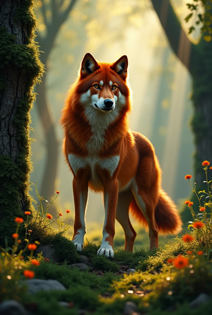 Red-haired she-wolf 