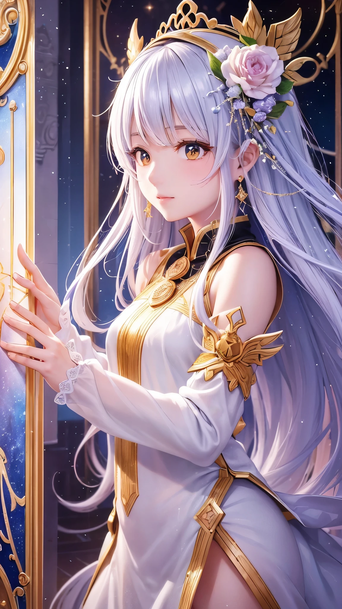 ((Highest quality)),(Ultra-high resolution),(Super detailed),(Detailed Description),((The best CG)),(masterpiece),Highly detailed art,(Art with precise detail:1.5),