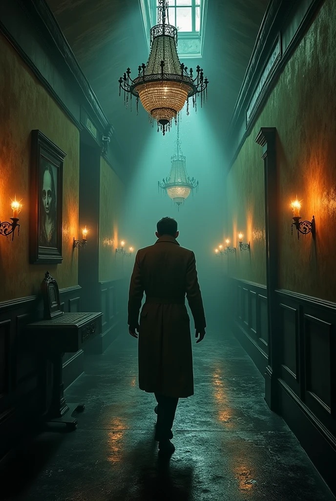 Each room in the mansion is like a new horror, with twisted puzzles,