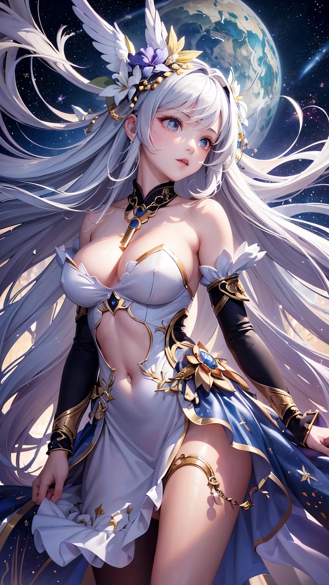 ((Highest quality)),(Ultra-high resolution),(Super detailed),(Detailed Description),((The best CG)),(masterpiece),Highly detailed art,(Art with precise detail:1.5),