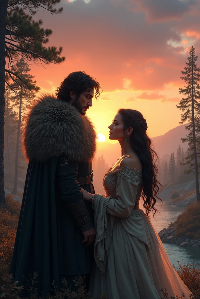 Robeth Baratheon y liana stark
