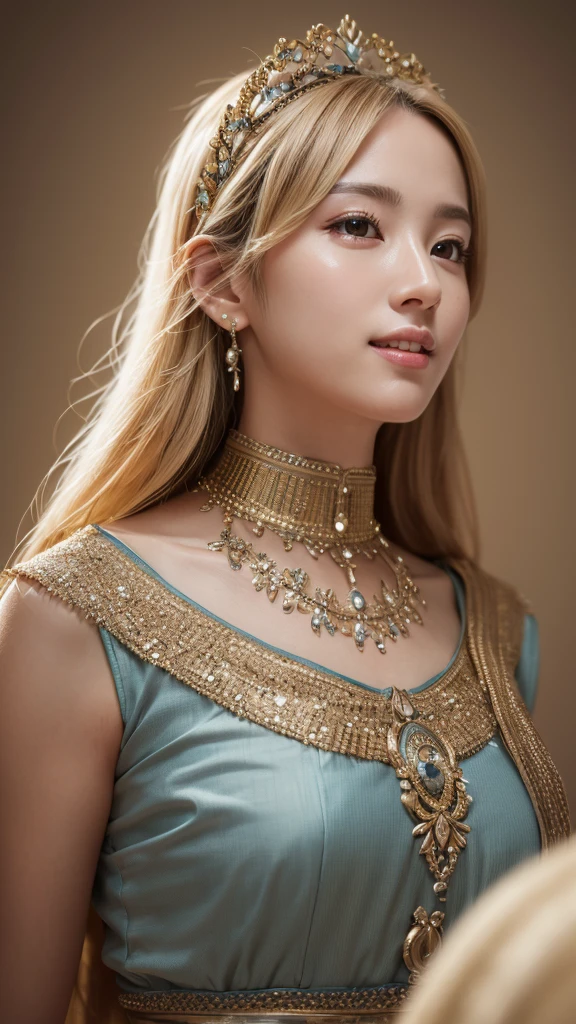 profile, ((Bold outfit:1.3)), big , smile, alone, (8k, RAW Photos, Highest quality, masterpiece:1.2), masterpiece, super detailed, super high quality, (Realistic and Realistic photography:1. 37), High-resolution RAW color photos, Very delicate and beautiful, highly detailed, 8k wallpaper, wonderful, detailed, Very eye, very detailed, very detailed skin, very thin fingers, very detailed nose, very detailed mouth, Perfect Anatomy, Cute idol's slim and healthy body in sexy outfit, Beautiful clavicle, Model pose, smile, Realistic, Attention to detail, uninhabited island in the south, Private beach, Open atmosphere, Professional Lighting, Full chest, Healthy Thighs, Barefoot, Clear sea water, Waveしぶき, White Sand, Wave