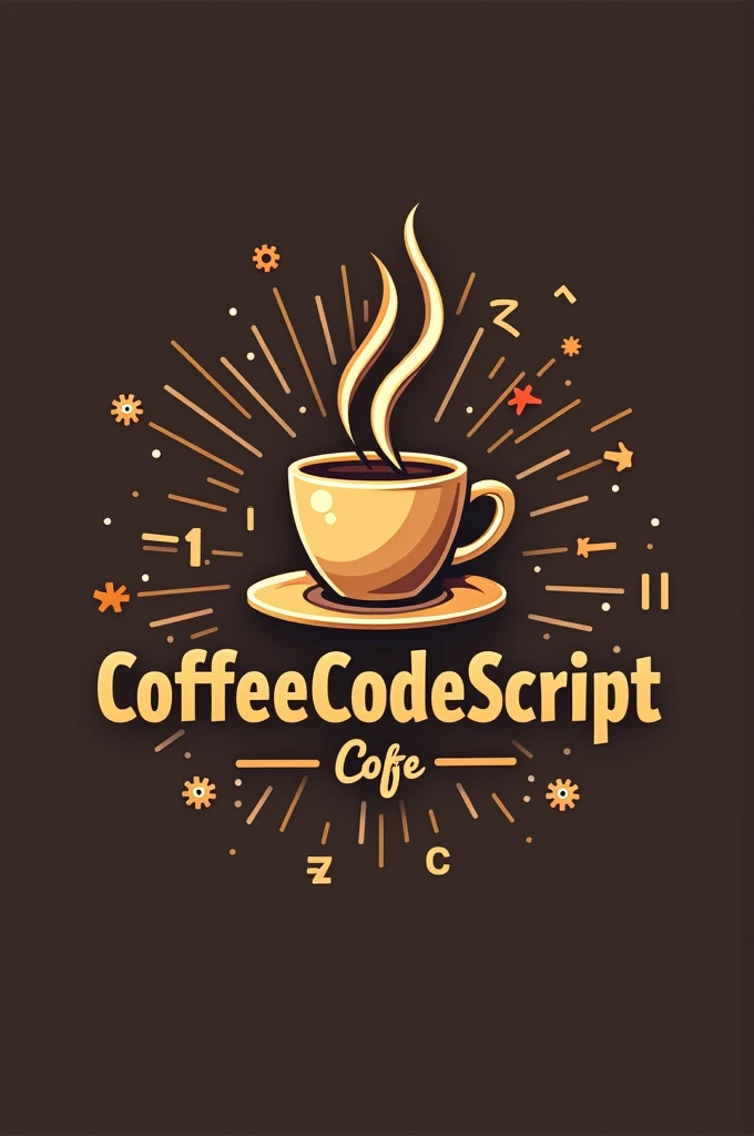 Generate logo CoffeeCodeScript