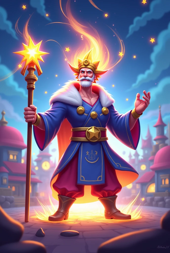 Certainly! I propose a new brawler for Brawl Stars - "Star Spell Master". This brawler will have the unique ability to use the power of stars to damage enemies. He will be able to summon meteor showers, star whirlwinds and other powerful attacks, to destroy everyone in his path.
Besides, the Star Spell Master will have a special ability - "Star Energy Field", which creates a protective field around him, able to reflect some damage back to enemies.
It will be interesting to see the Star Spell Master in action, how he fights other brawlers in spectacular Brawl Stars battles!