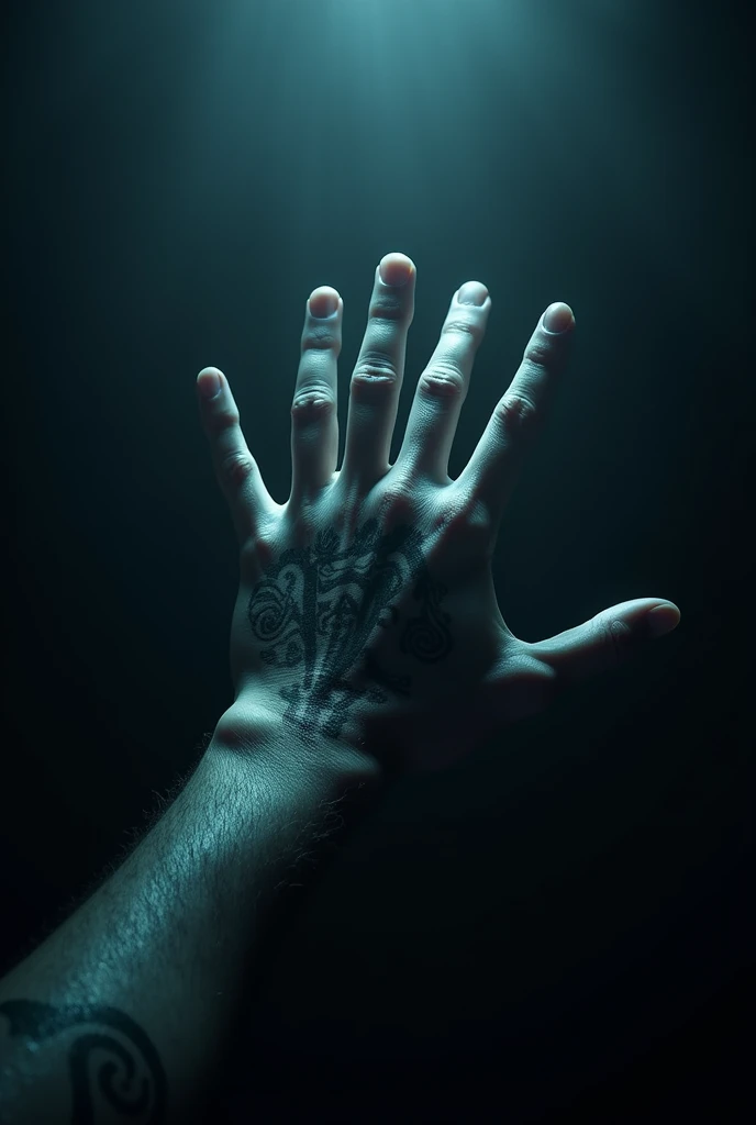 Wallpaper for iphone 14 pro max to include shadow, hand, athlas and darkness