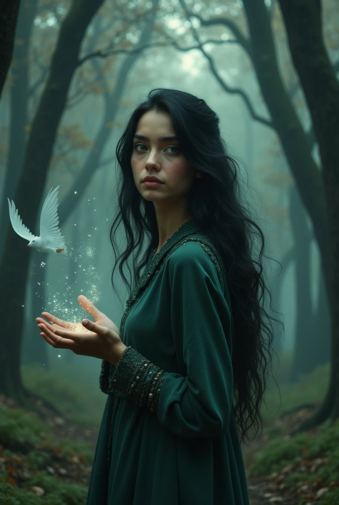 Maya**: The sensitive one who can sense the spirits and communicate with them.