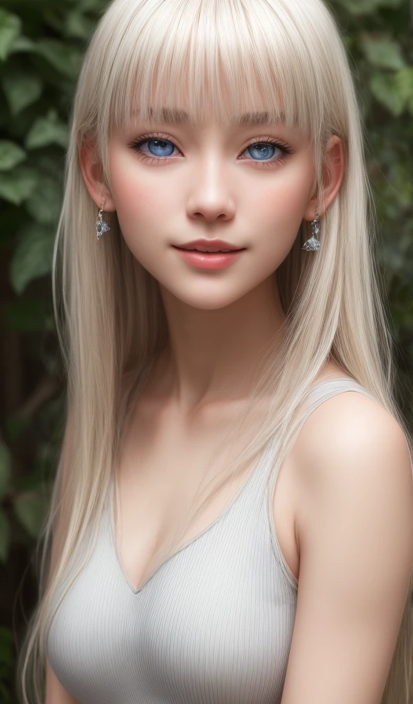(1 Nordic girl).、Blue eyes.、bangs.、(bangs).、(Small face).、round face.、(light in your eyes).、Shiny platinum blonde hair.、Gentle expression.、Perfect and beautiful.、Big Breasts.、smile.、Pure white skin.、Straight Hair.、(Beautiful and stylish clothes).、hair ornaments.、Earrings.、BREAK.、Looking at me.、Full body shot.、Panorama.、8K Photo.、Surreal.、Ultra-delicate.、cute.、beautiful girl.、
究極にcute.、完璧なbeautiful girl.、