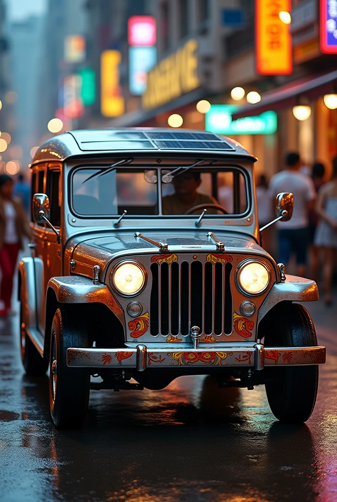 creat modern jeepney with classic look