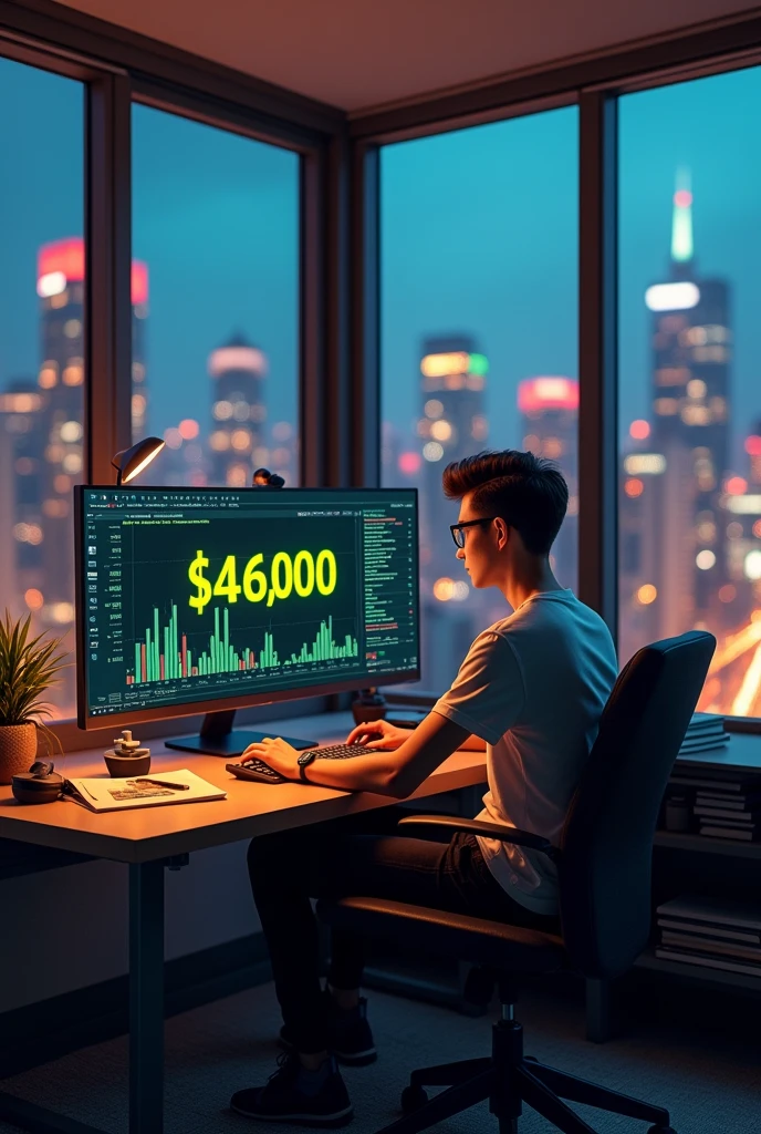 A btc wallet with $46,000 dollars