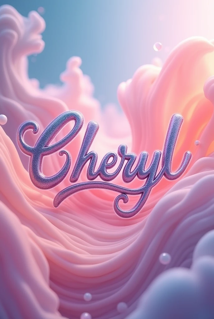 CHERYL name graphics 4K
