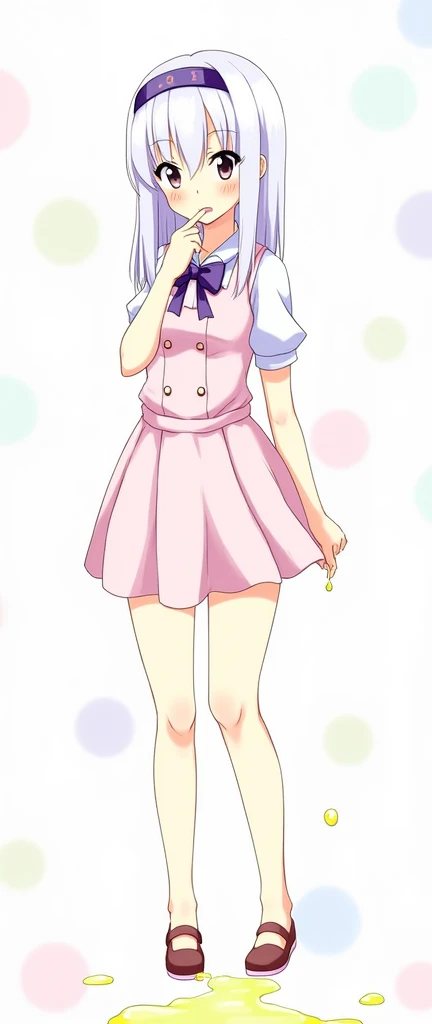 anime、A girl expelling yellow water from her body、Defecation、diarrhea、Feces、excretion少女、Defecation、diarrhea、Feces、excretion、toilet、incontinence、Rudeness、Urinating、Stool、poop、Pee、