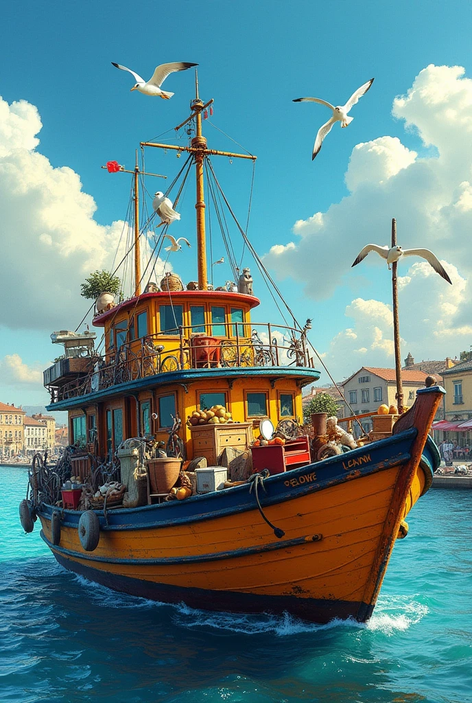 Boat full of Property