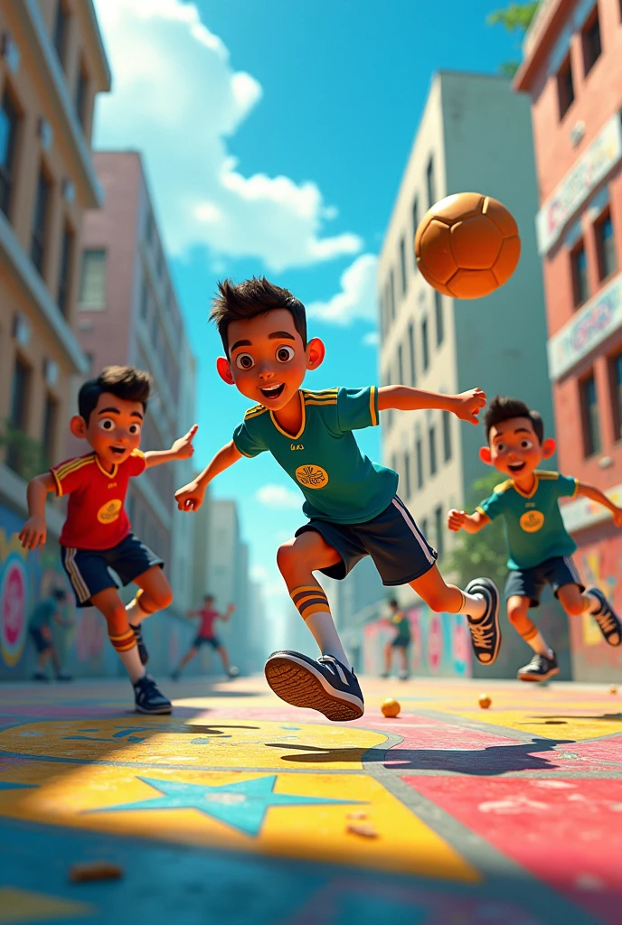 Volta football animated