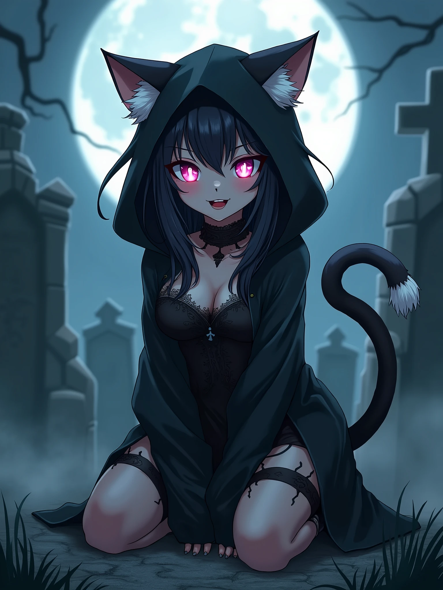 "(best quality,4k,8k,illustration),jackal,teenage girl,skeleton costume,halloween,porch,fluffy fur,flat chest,expressive eyes,eerie atmosphere,dark shadows,spooky ambiance,playful pose,mysterious background,nighttime setting,full moon,hauntingly beautiful,macabre details,dramatic lighting,vibrant colors"