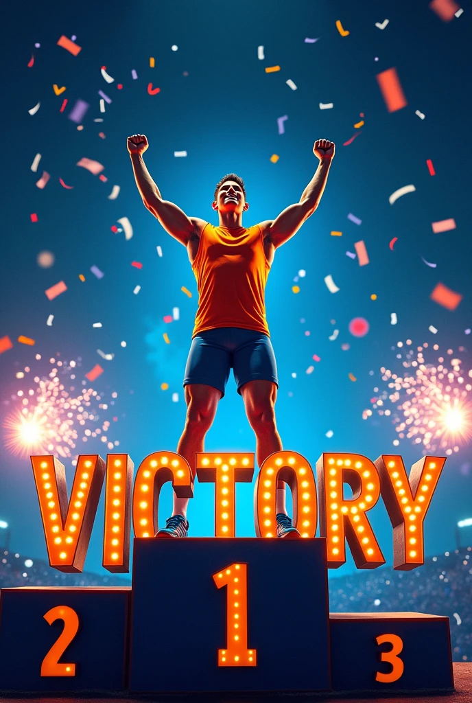 Victory name graphics 4K