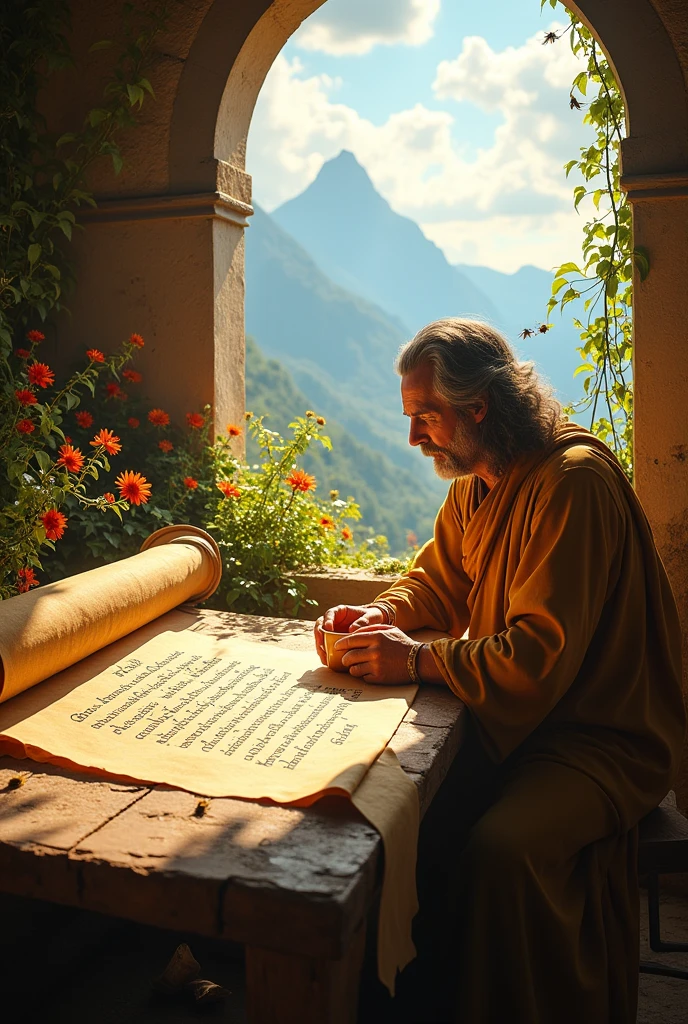 I want a background to create an image with the verse Proverbs 27:7 which says “He who is satisfied despises even honey, But for the one who is starving, even the bitter is a sweet delicacy..”
