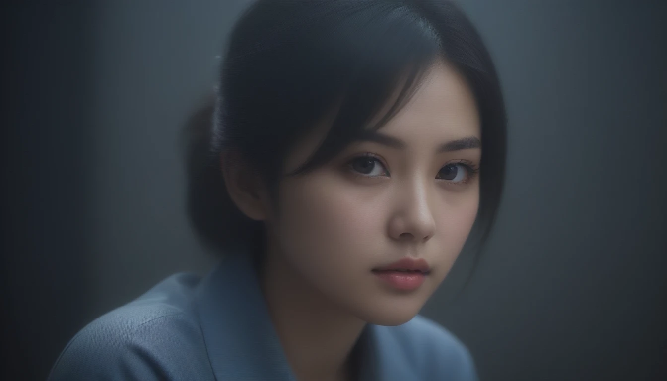 8k, Ultra-high resolution, Highest quality, masterpiece, 三分割法によるphotograph,Surreal, photograph, 1 , (:1.3), cute, cute顔, 細部までBeautiful Eyes, 細かくdetailedに,masterpiece,One Girl:1.2,Japanese women,Young Wife,cowboy shot,glaring,Black short hair,messy hair,(Dirty work clothes:1.3),Staring through the wire mesh,Blue Collar,Factory wall,heavy rain,(Beautiful attention to detail),Subtle details, detailedな顔,anger,Attractive eyes,(ポートレートphotograph:1.4),(Photorealistic images:1.4),Fantasy art,(Beautiful Face:1.4),美しくAttractive eyes、Beautiful Eyes、Grayscale 16Bits,(Tight waist:1.4)、(Beautiful with perfect body proportions:1.4),Pink Lips,Looking at the audience,(((Ideal body type))),A-cup small breasts :2,、Portraiture:2、Perfect Anatomy、鮮明なdetailed、detailed,Fashion magazine cover,Thin lips,完璧でBeautiful Face ,完璧でcute顔, Skin with attention to detail, Perfect limbs、Narrow waist,Surreal,Light and shadow,backlighting