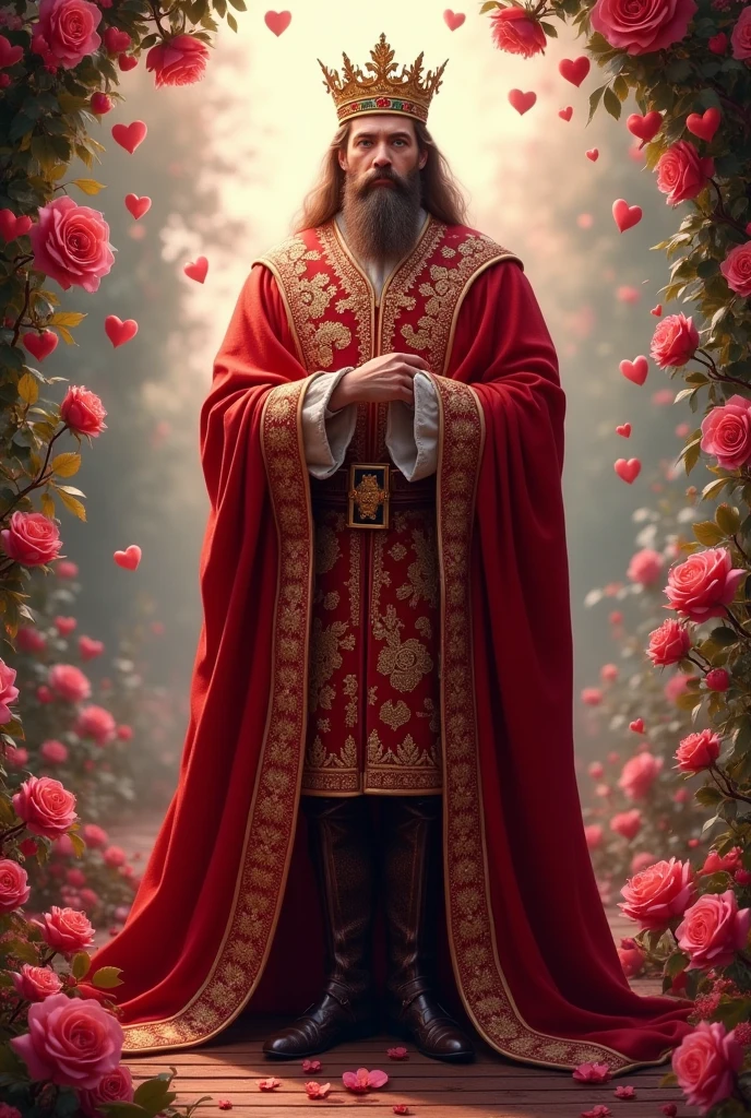 I am the King of Hearts in the deck of cards.