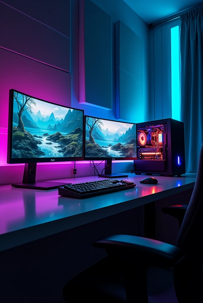 Un setup de gaming fără nici un om în el