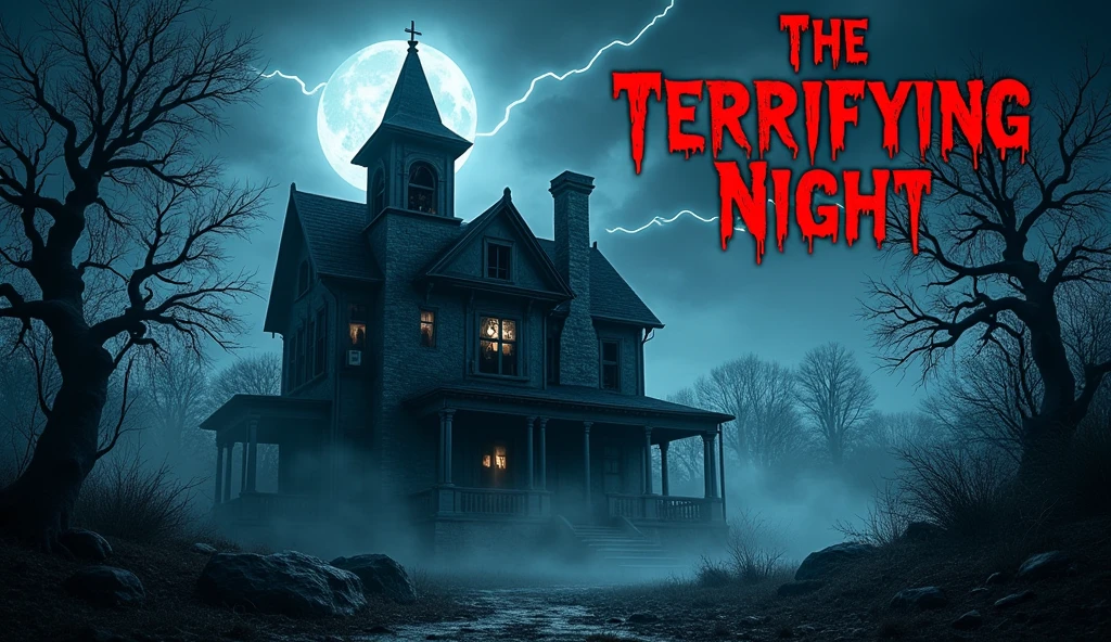 An image like an invitation card and write this text "we are going to organised a show in our server "Horror night with BGC" it's our pleasure to invite you in this show
i hope you will grandly accept this invitation " in a horror way