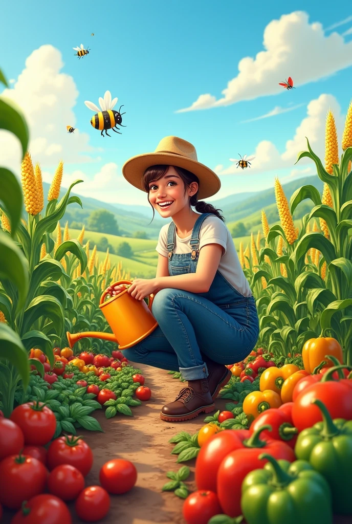 Now make one that contains other crops besides tomatoes
