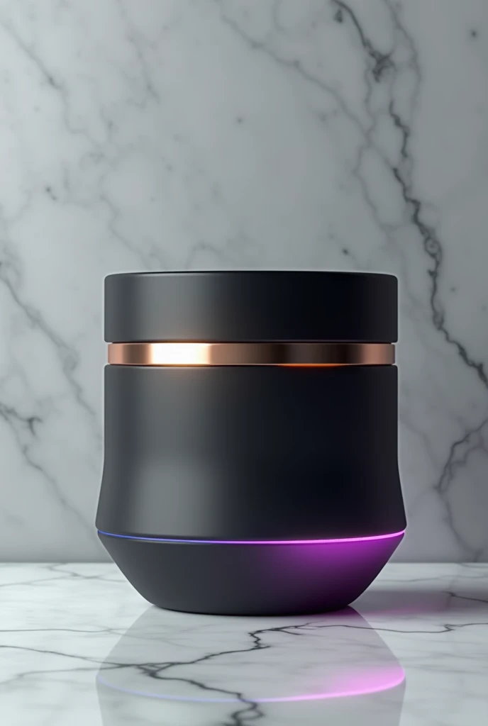 create a pot for the encapsulated post-workout product called HoldCore, with a more serious approach to colors. I will use black, a little gold, quite cyan, purple and pink, but in a way that conveys more seriousness.