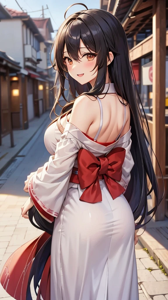 (masterpiece、top-quality、hight resolution、Unity 8k壁纸、extremely details CG:1)、(illustratio:1.0)、1girl in、独奏、Nakolulam、、Medium、Soft breasts、(Pink lace panties)、Emphasize ass、Red Ribbon、Ainu attire、Kunoichi、shortsleeves、Puffy nipple、Kamimei、Stockings、Emphasize ass、hot onsen