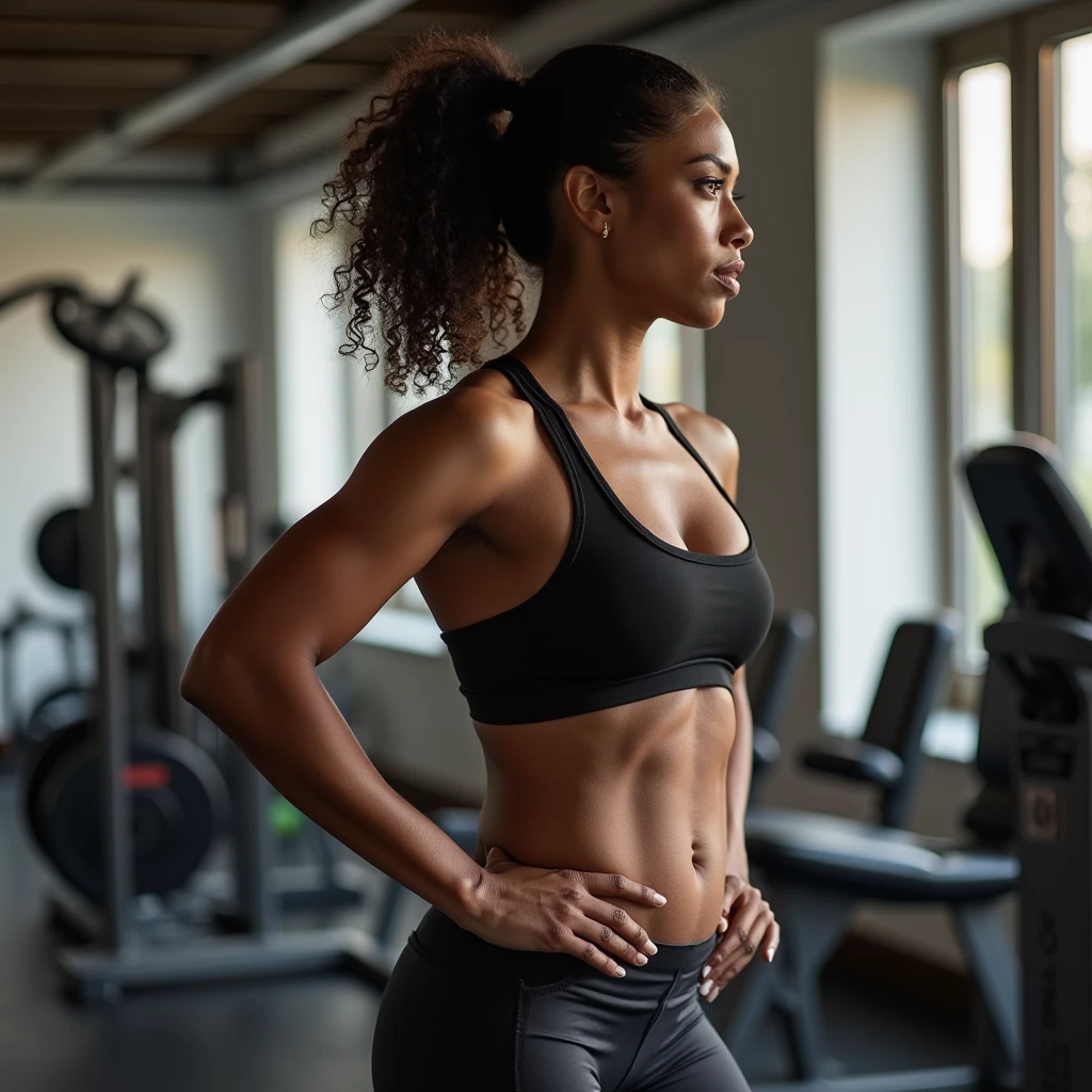Weight loss somali woman gym