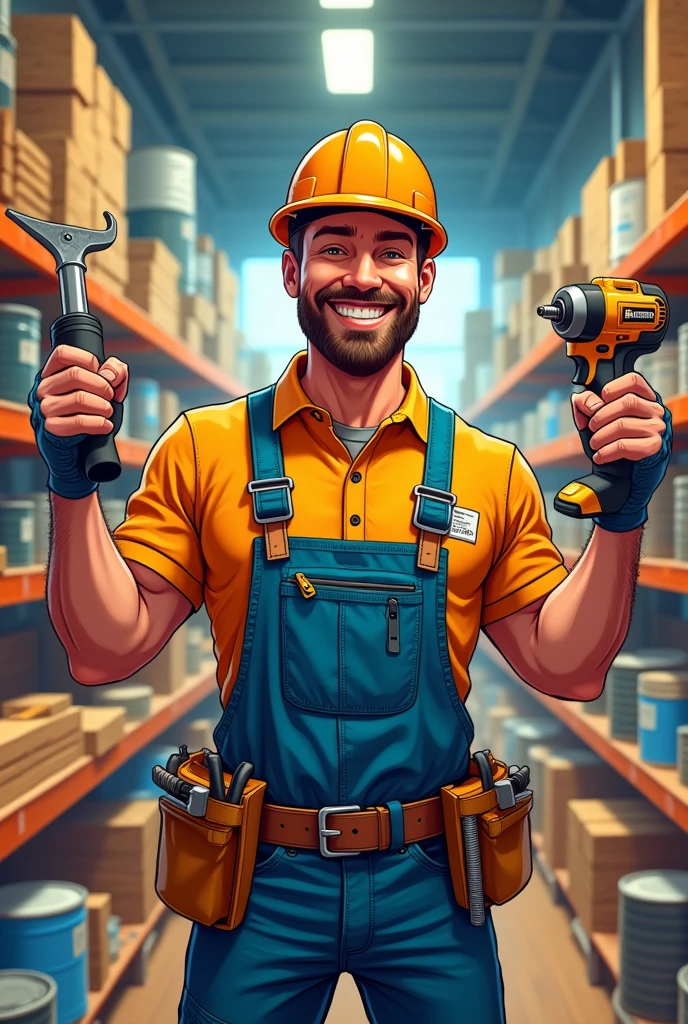 Construction store advertising