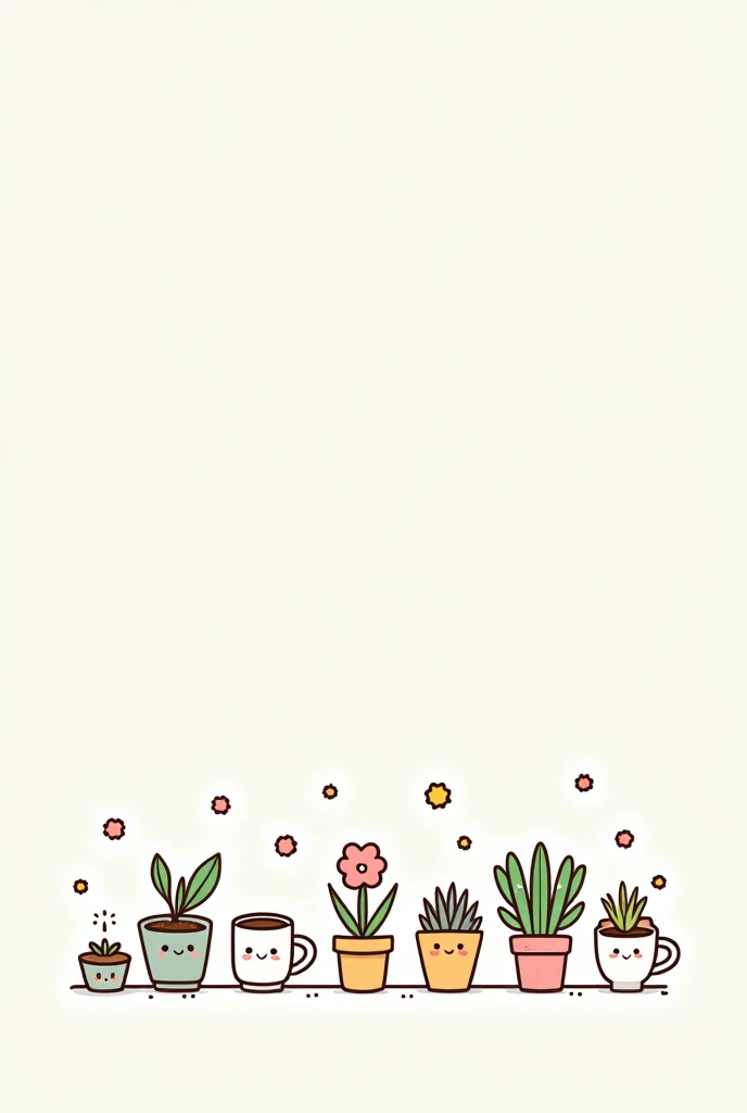 Simple and unique Line stickers.
They don't look too cute, they are inanimate but have the appearance of living things.