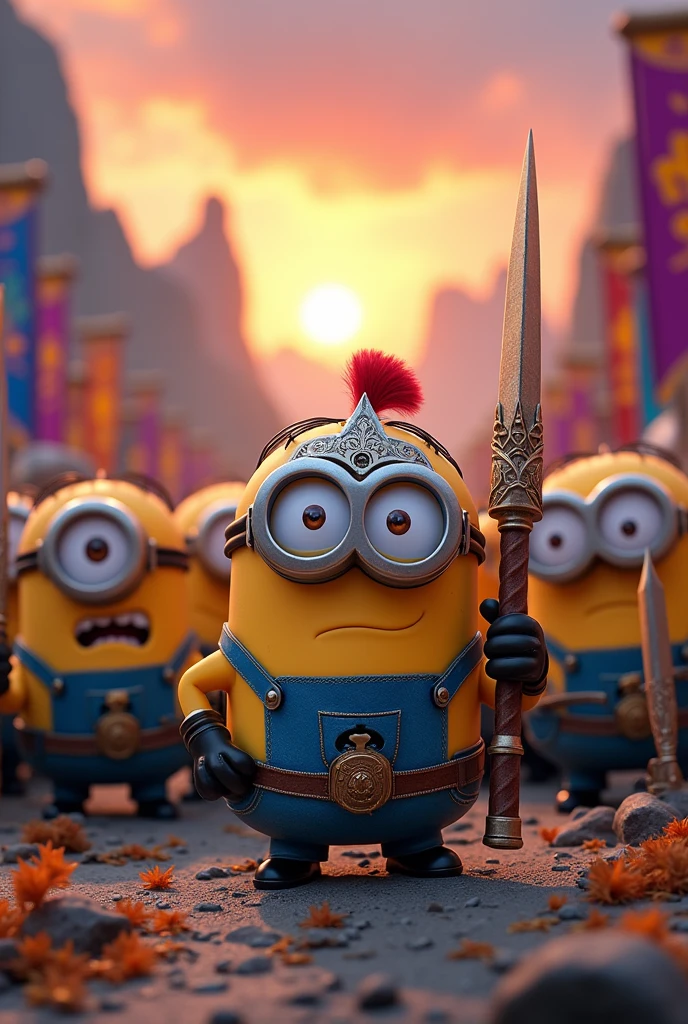 image of warrior minions



