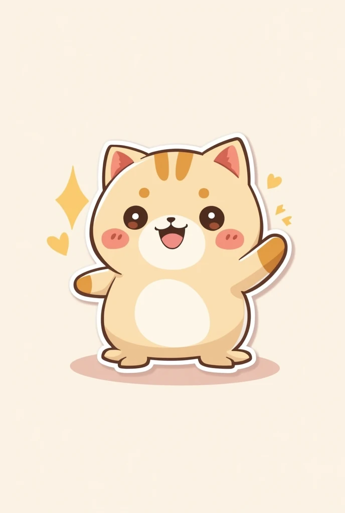 Create a simple, unique, and professional Line sticker.