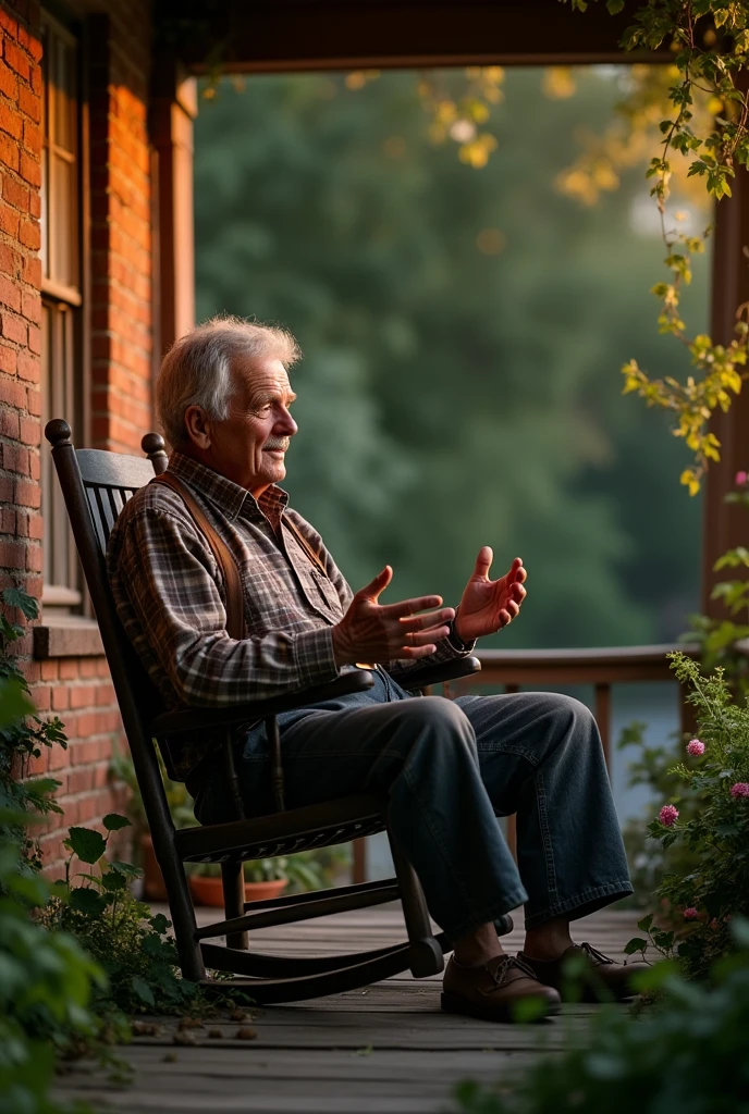 Your tired old neighbor talking