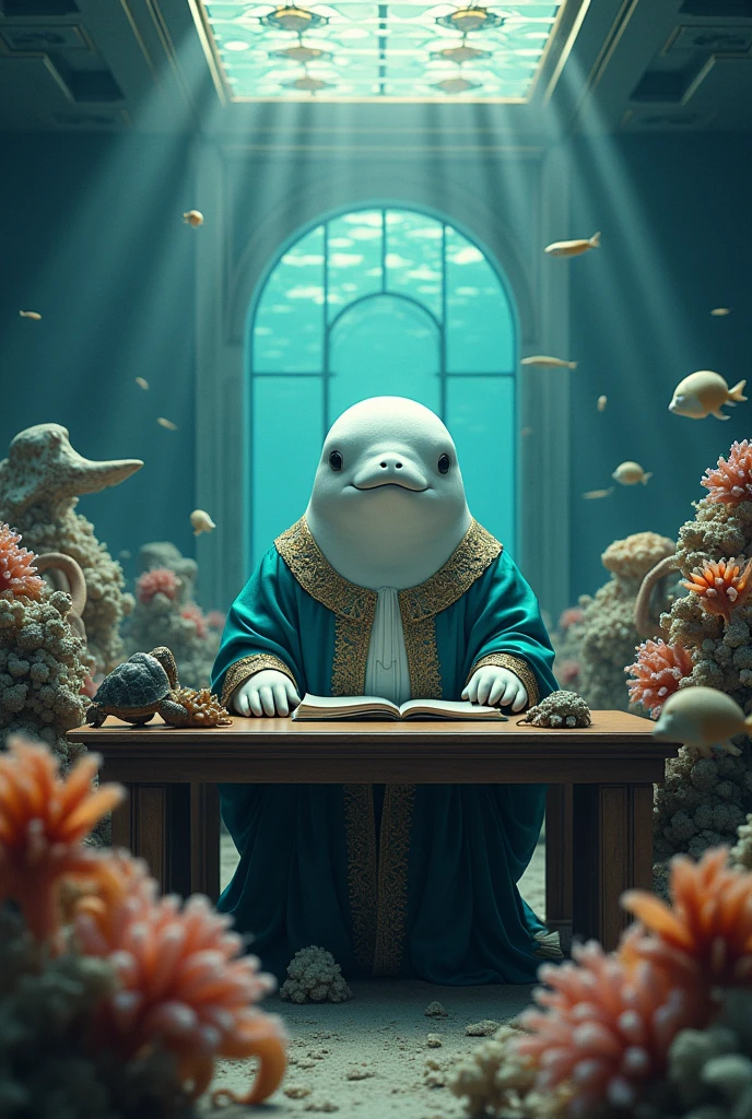 Beluga in court