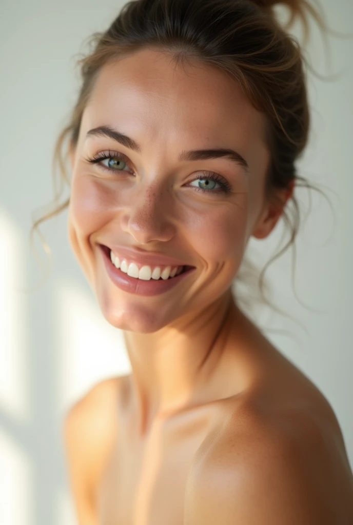 Skin care
Skin is smooth and delicate
Clean background
Beautiful woman