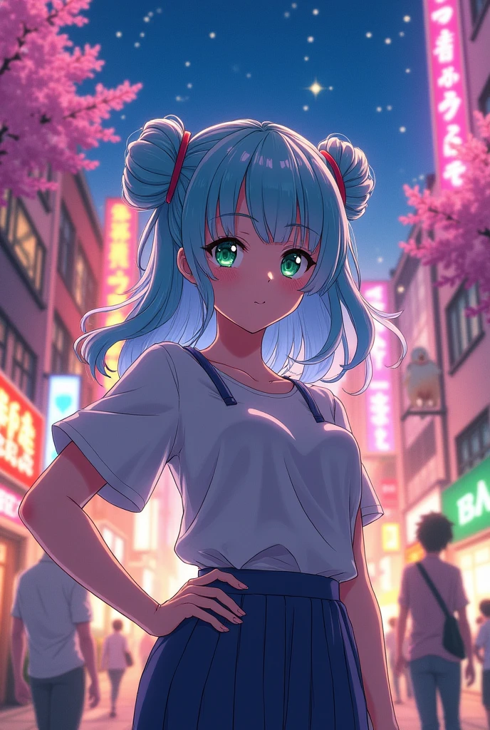 Woman that exactly looks like every women from every anime existing in the world.