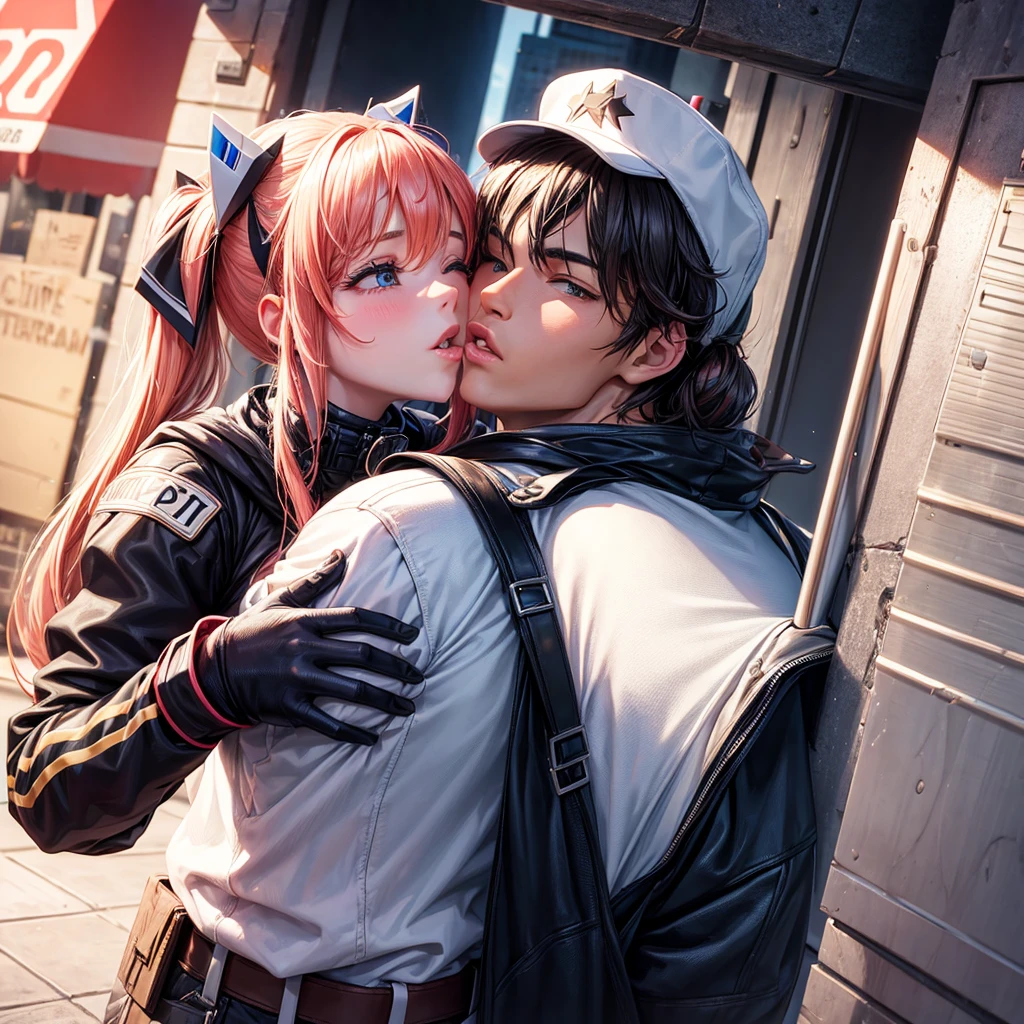 A Butiful girl with her Butiful boyfriend kiss ,8k Regulation 