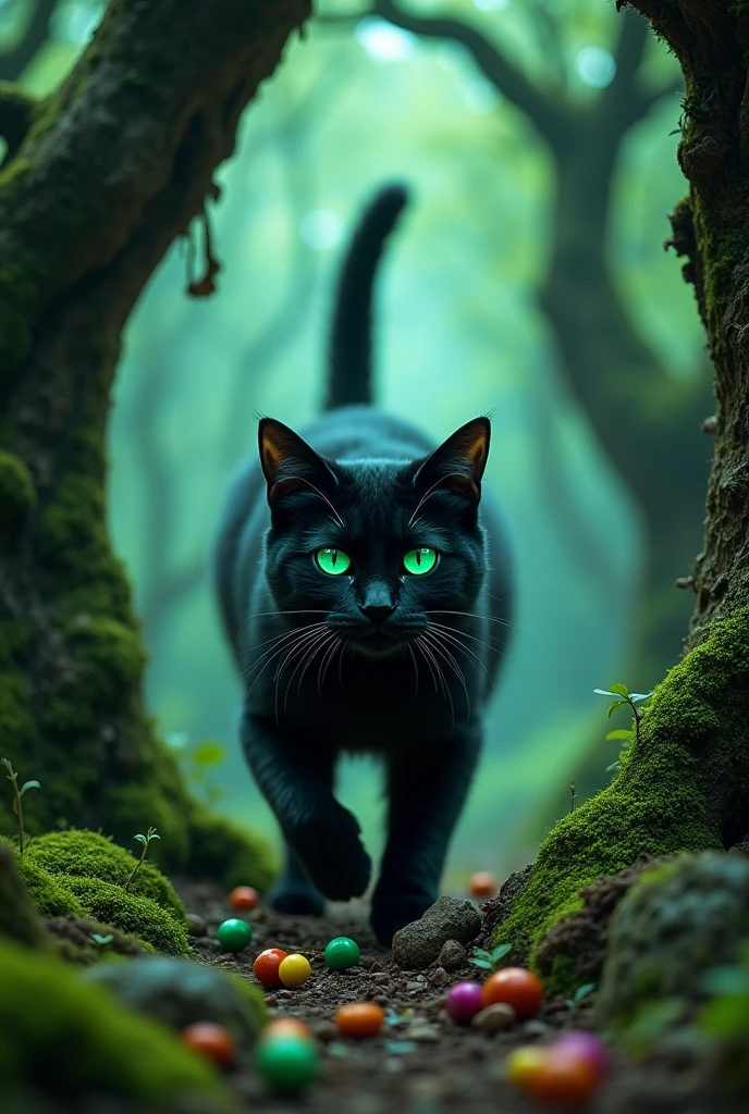 The cat ate the children