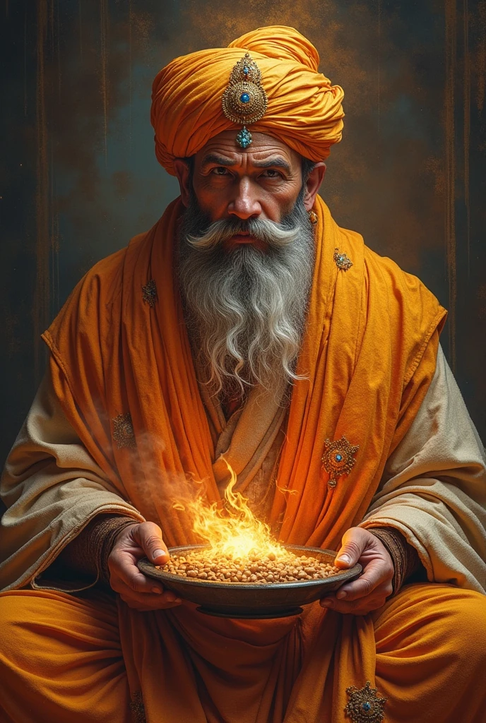 भगवान महादेव आफ्नो शान्त रुपमा बसेका छन, र उहाको पछाडि एउटा डरलाग्दो कालो नाग मुख खोलेर अगाडि हेरिरहेको छ, र महादेव त्यो समयमा आफ्नो प्रिय भक्तलाई आर्शिवाद दिँदै छन।